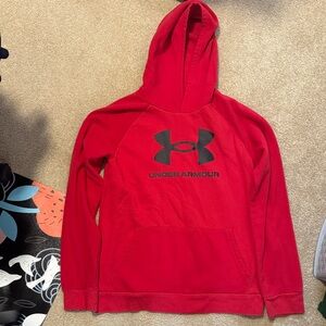 Under Armour Kids Red Pullover Hoodie